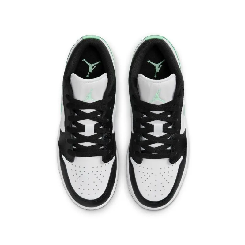 Air Jordan 1 Low GS ‘Green Glow’ (553560-131)