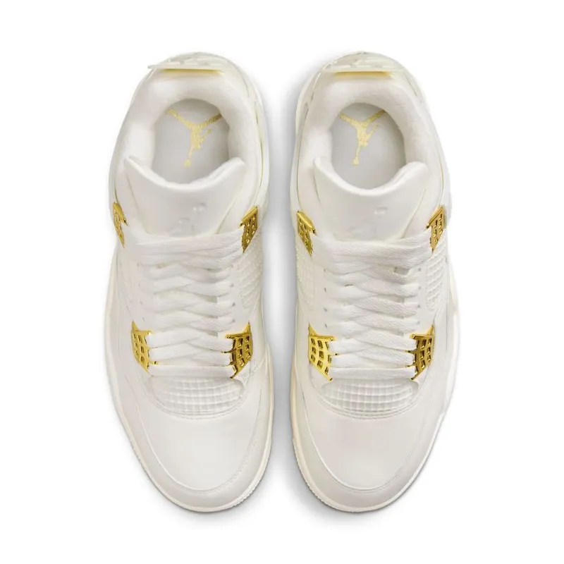 Air Jordan 4 WMNS ‘Sail & Metallic Gold’ (AQ9129-170)