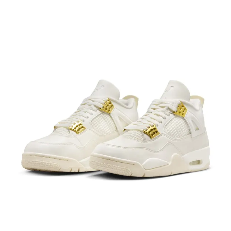 Air Jordan 4 WMNS ‘Sail & Metallic Gold’ (AQ9129-170)