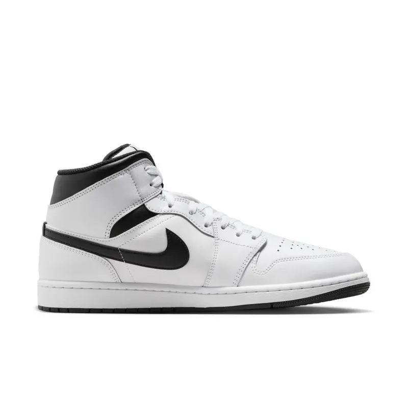 Air Jordan 1 Mid ‘White Black’ (DQ8426-132)