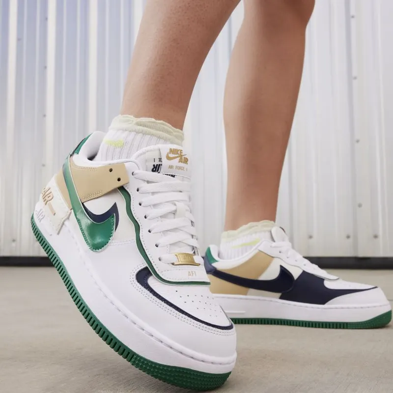Nike Air Force 1 Shadow ‘White Malachite’ (DZ1847-102)