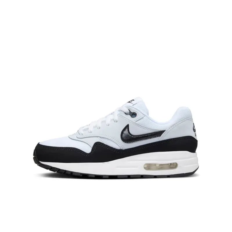 Nike Air Max 1 GS ‘White Black’ (DZ3307-106)