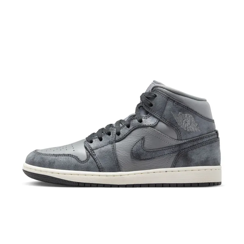 Air Jordan 1 Mid WMNS ‘Distressed Smoke Grey’ (FJ3448-001)