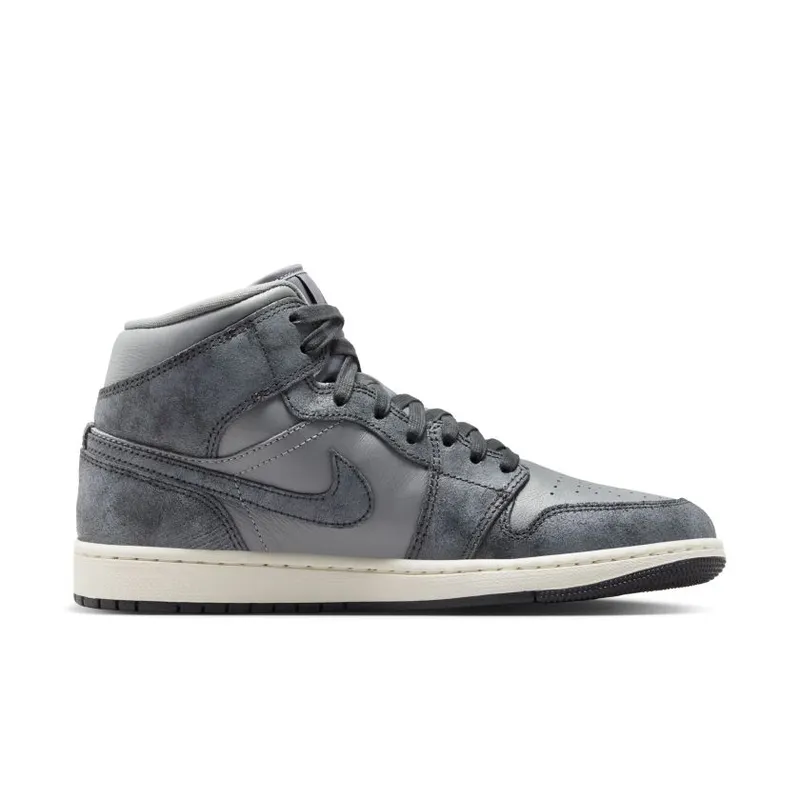 Air Jordan 1 Mid WMNS ‘Distressed Smoke Grey’ (FJ3448-001)