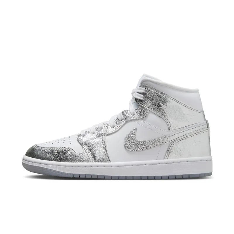 Air Jordan 1 Mid SE ‘Metallic Silver’ (FN5031-100)