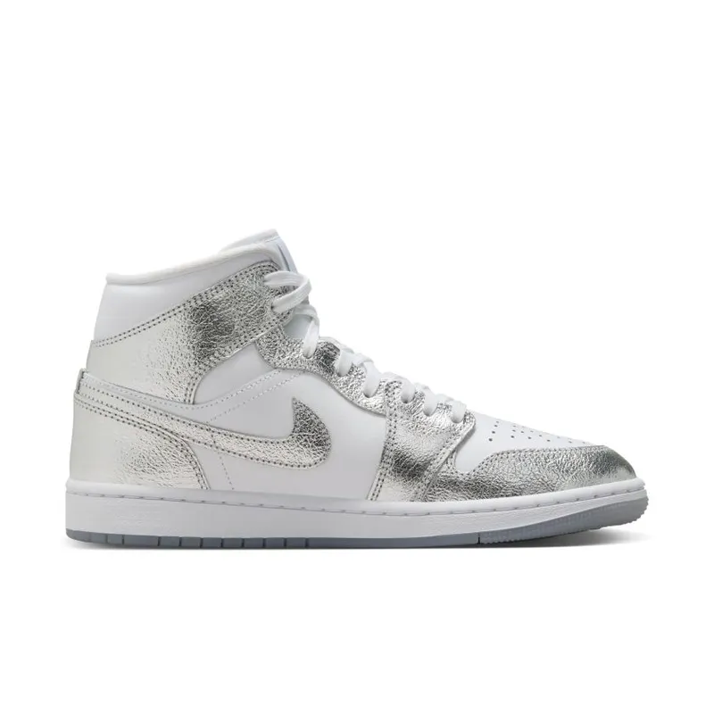 Air Jordan 1 Mid SE ‘Metallic Silver’ (FN5031-100)