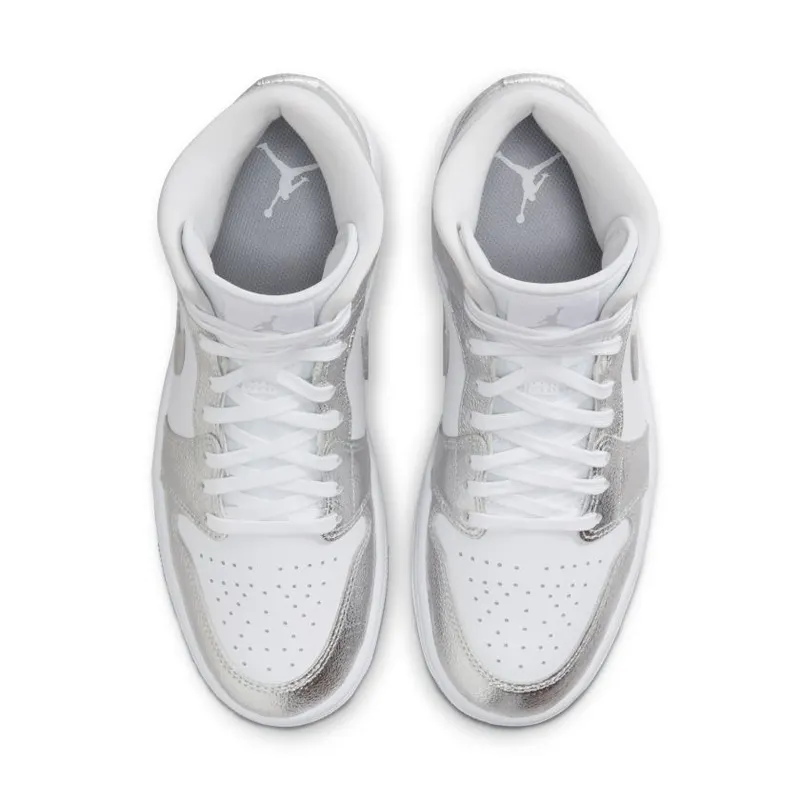 Air Jordan 1 Mid SE ‘Metallic Silver’ (FN5031-100)