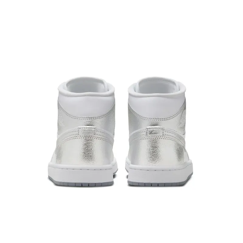 Air Jordan 1 Mid SE ‘Metallic Silver’ (FN5031-100)
