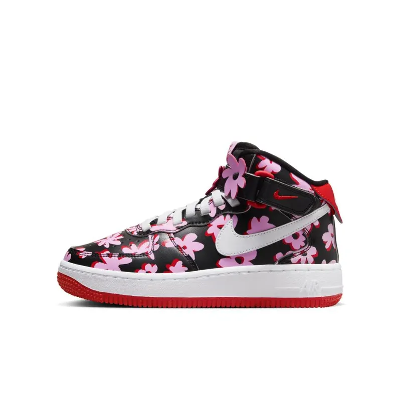 Nike Air Force 1 Mid EasyOn SE GS ‘Flower Power’ (FQ3692-001)