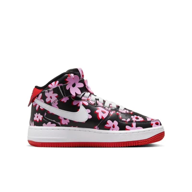 Nike Air Force 1 Mid EasyOn SE GS ‘Flower Power’ (FQ3692-001)