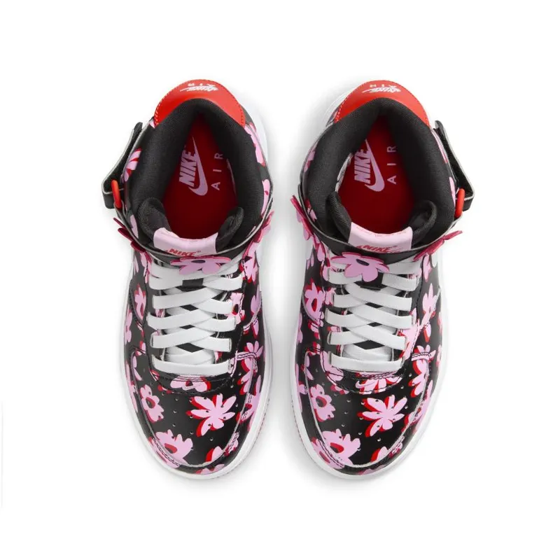Nike Air Force 1 Mid EasyOn SE GS ‘Flower Power’ (FQ3692-001)