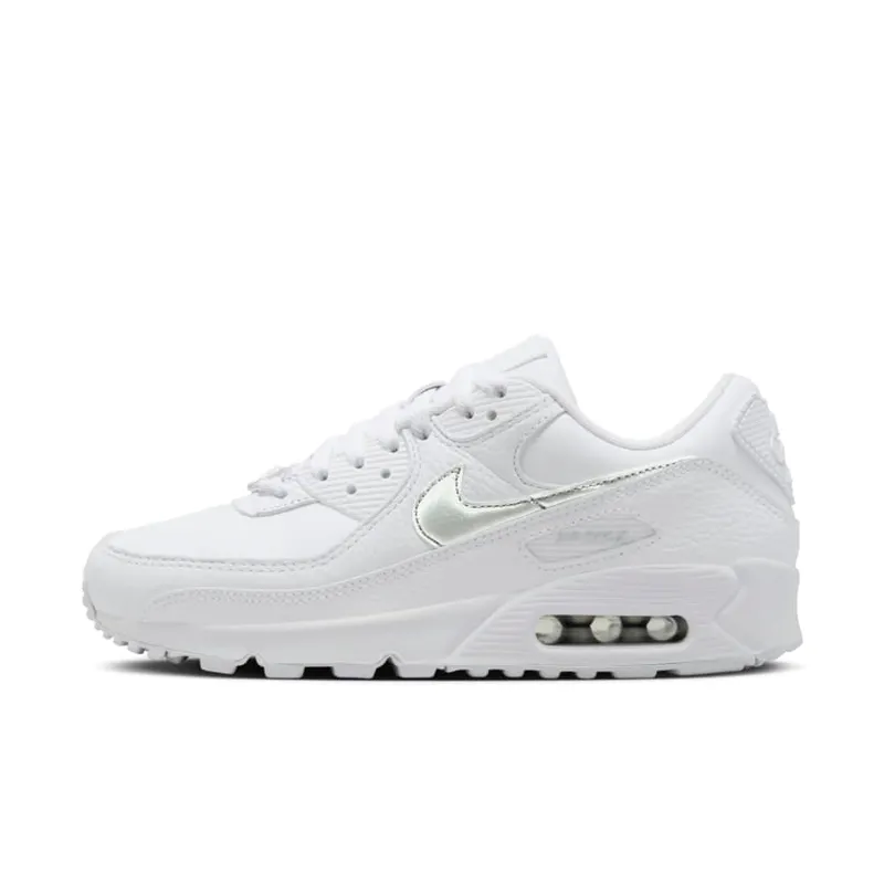 Nike Air Max 90 WMNS ‘White Metallic Silver’ (FV0949-100)
