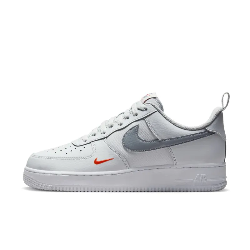 Nike Air Force 1 ’07 ‘Orange Mini Swoosh’ (HF3836-001)