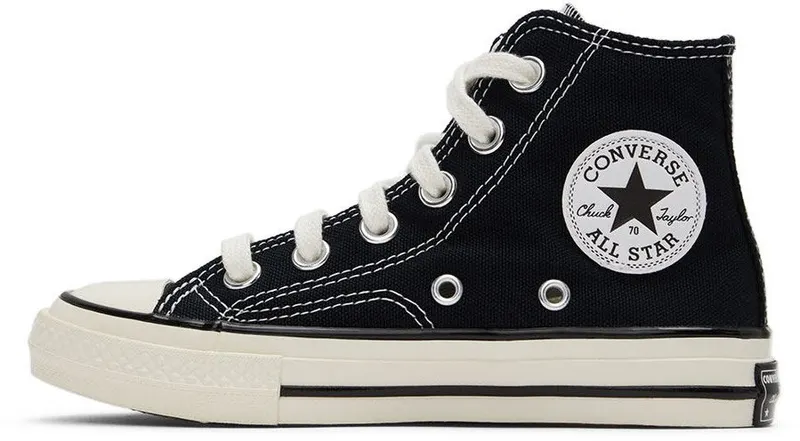 Converse Little Kids Vintage Canvas Chuck 70 High Top Zwart/zwart/egret