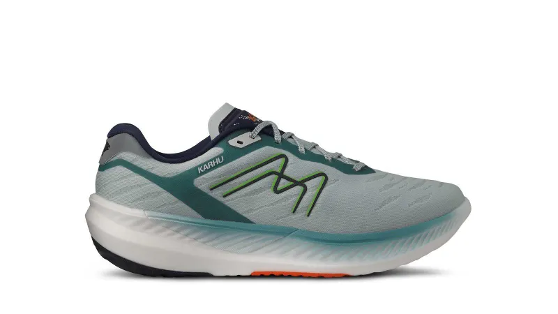 Karhu Men’s Fusion 4.0 – Sky Gray / Green Flash (F101010)