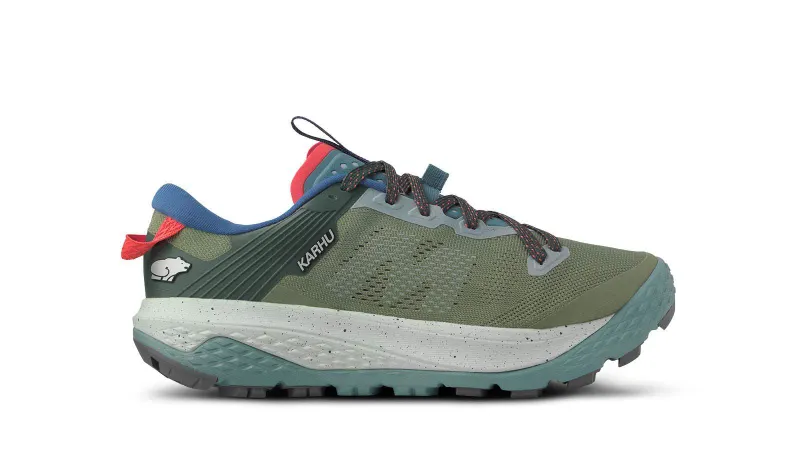 Karhu Men’s Ikoni Trail 1.0 – Oil Green / Mineral Blue (F104005)