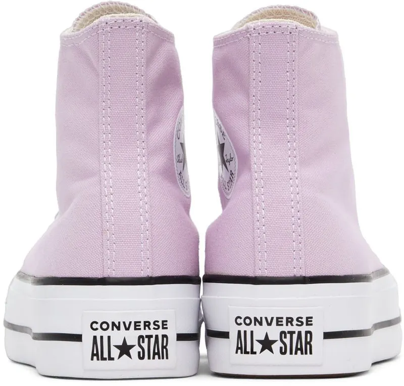 Converse Purple Chuck Taylor All Star Lift Hi Sneakers (A01178C)
