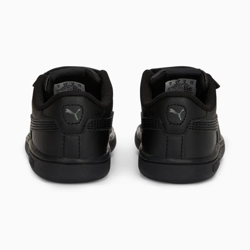 Puma Smash 3.0 leren V Grijs/Zwart (392034-01)