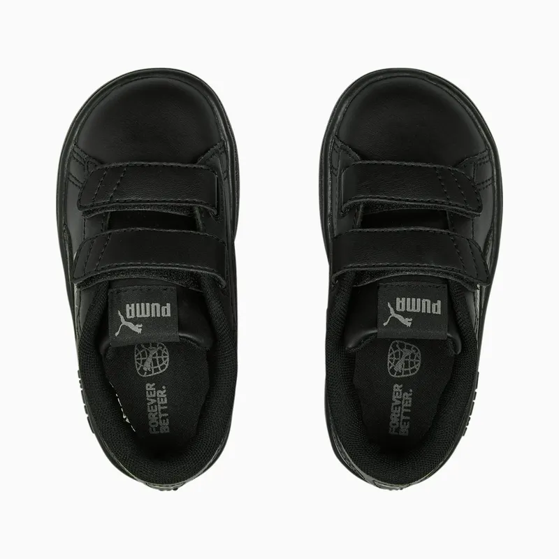 Puma Smash 3.0 leren V Grijs/Zwart (392034-01)