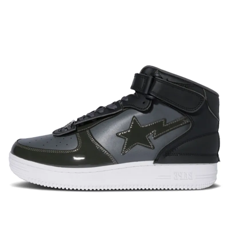 BAPE Bapesta Mid M2 Black White (1F80191005)