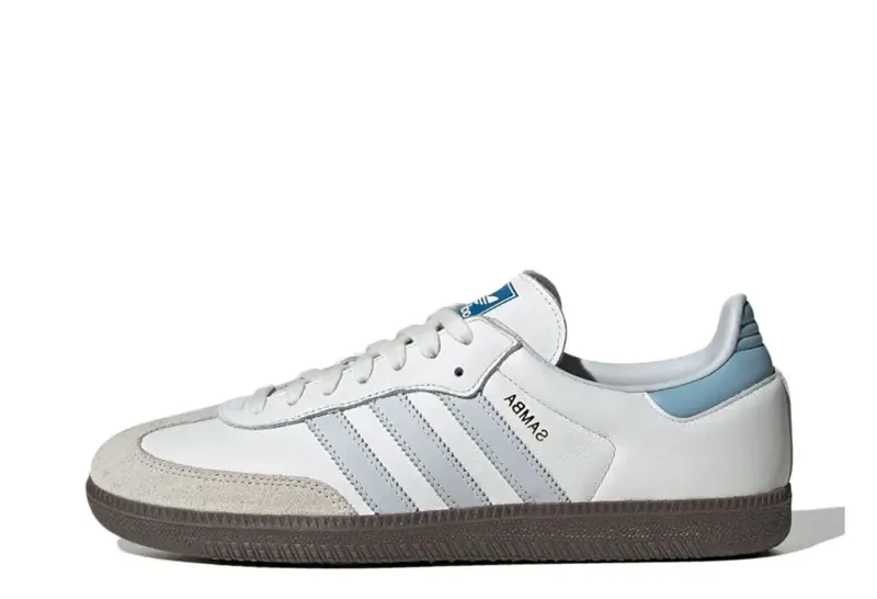 adidas Samba OG White Blue Gum (ID2055)