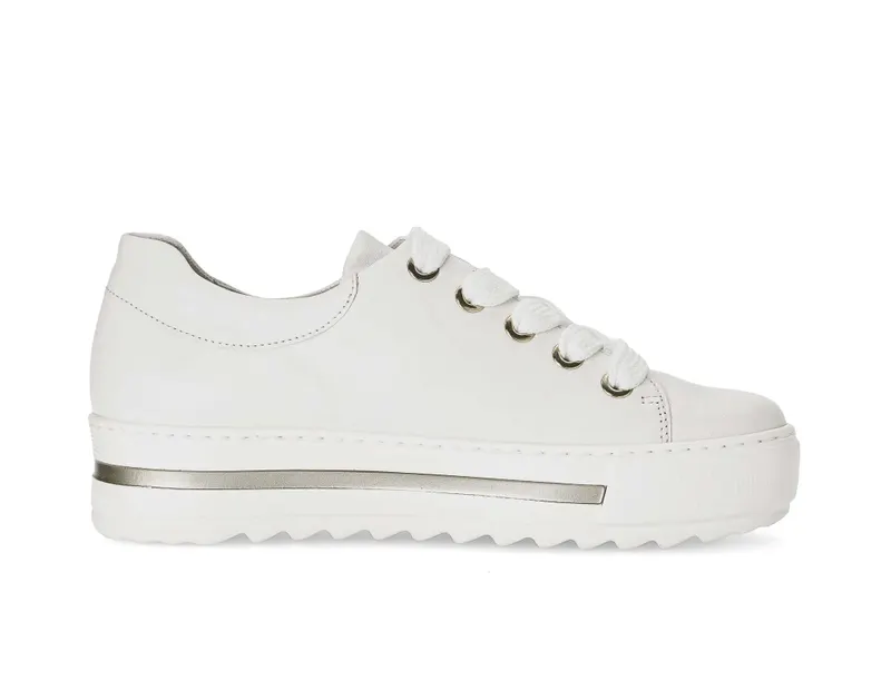 Gabor Lage sneakers Crème (46.496.61)