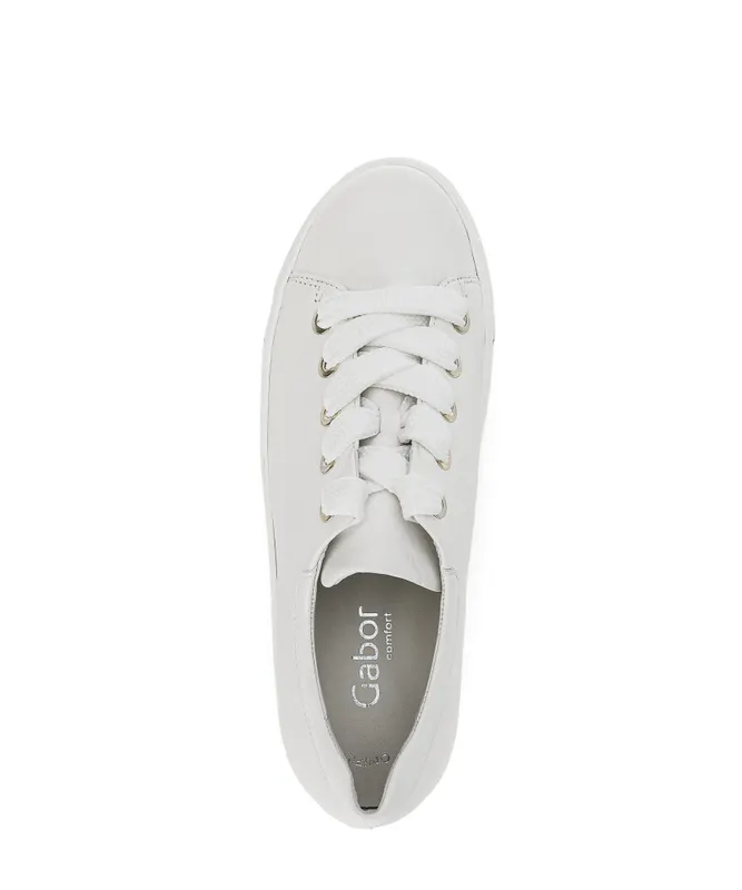 Gabor Lage sneakers Crème (46.496.61)