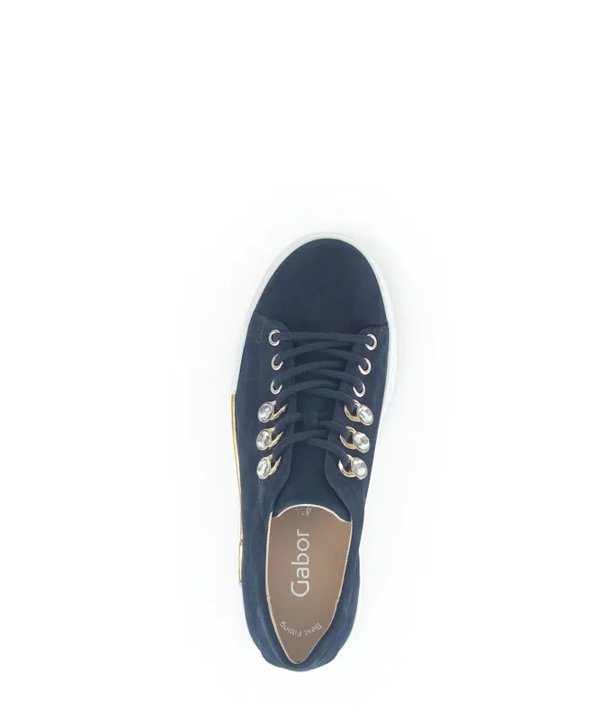 Gabor Lage sneakers Blauw (43.351.16)