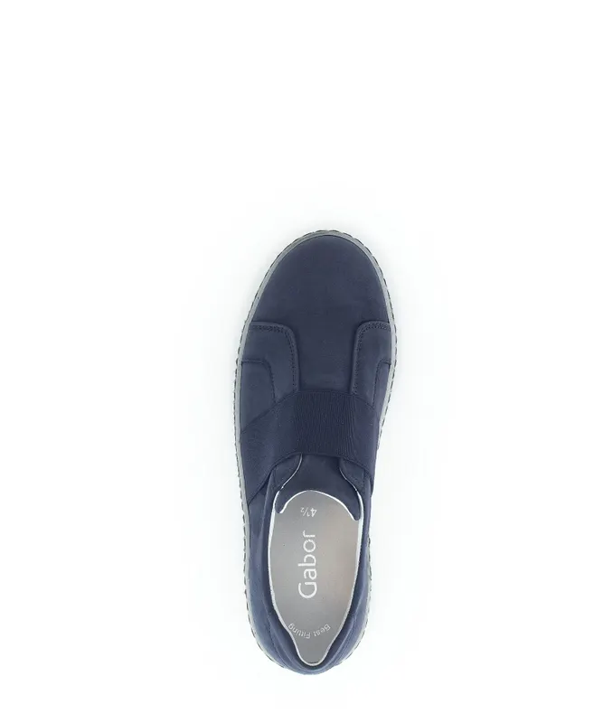 Gabor Lage sneakers Blauw (43.336.16)