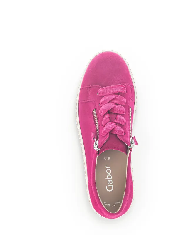 Gabor Lage sneakers Roze (43.334.15)