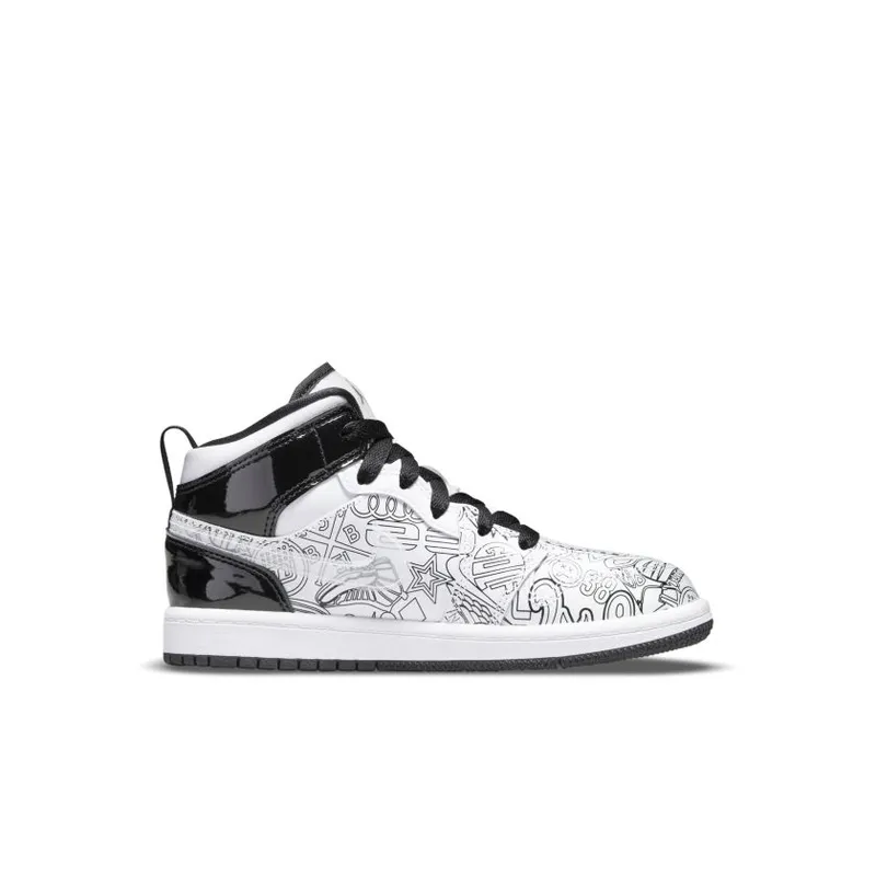 Air Jordan 1 Mid PS ‘DIY’ (DC4098-100)