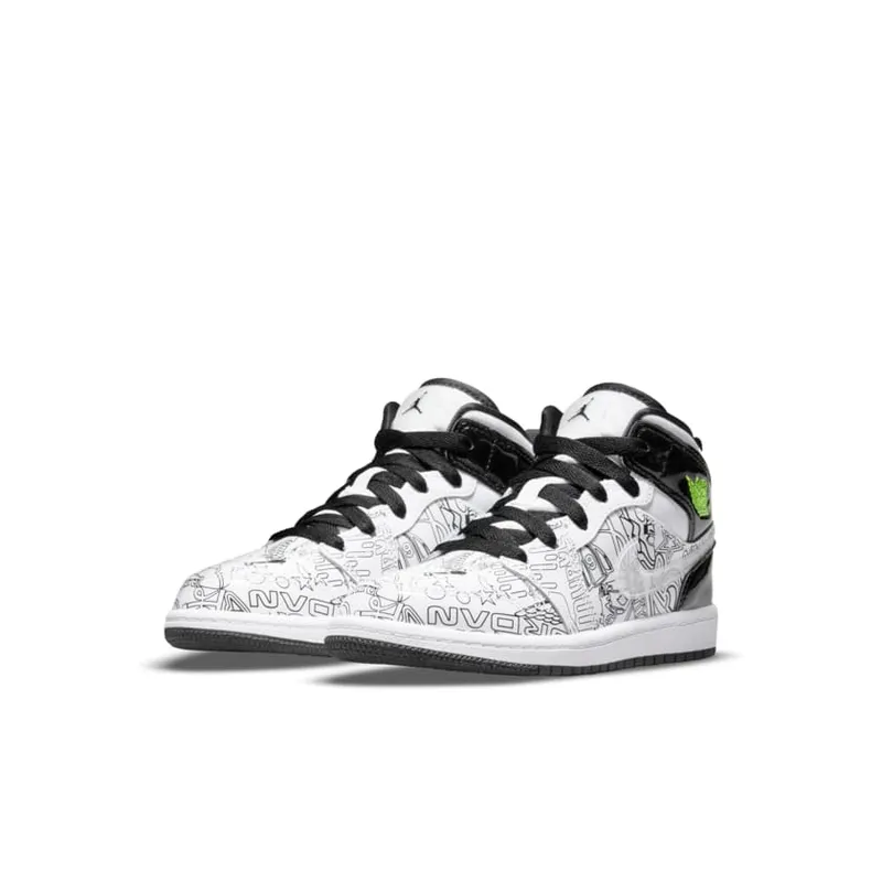 Air Jordan 1 Mid PS ‘DIY’ (DC4098-100)