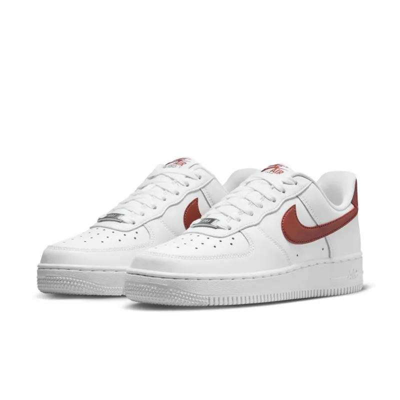 Nike Air Force 1 ’07 WMNS ‘Rugged Orange Swoosh’ (DD8959-115)