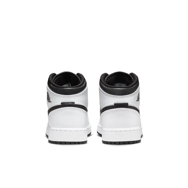 Air Jordan 1 Mid GS White Black (DQ8423-132)