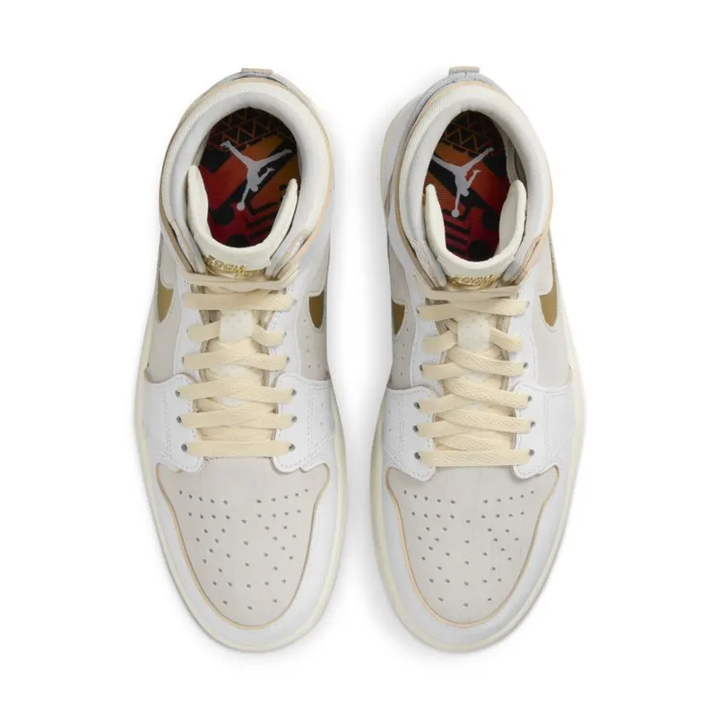 Air Jordan 1 Zoom Air CMFT 2 ‘Grey Gold’ (DV1307-107)