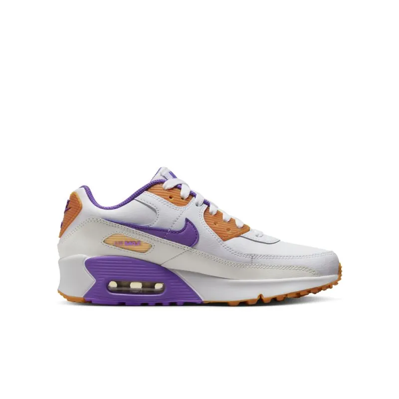 Nike Air Max 90 LTR GS ‘White Action Grape’ (DV3607-103)