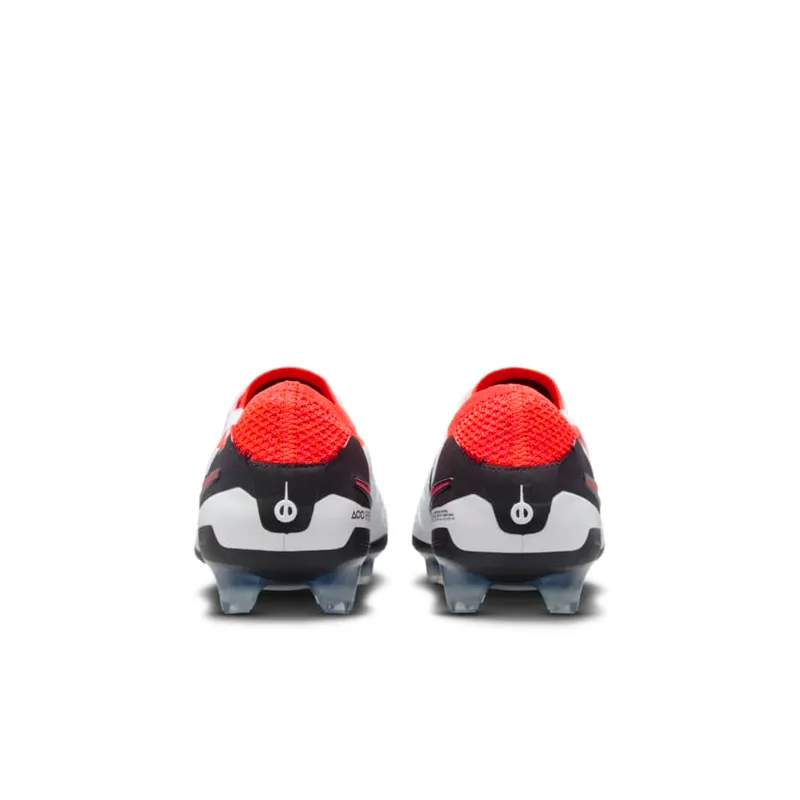 Nike Tiempo Legend 10 Elite FG White Black Bright Crimson (DV4328-100)