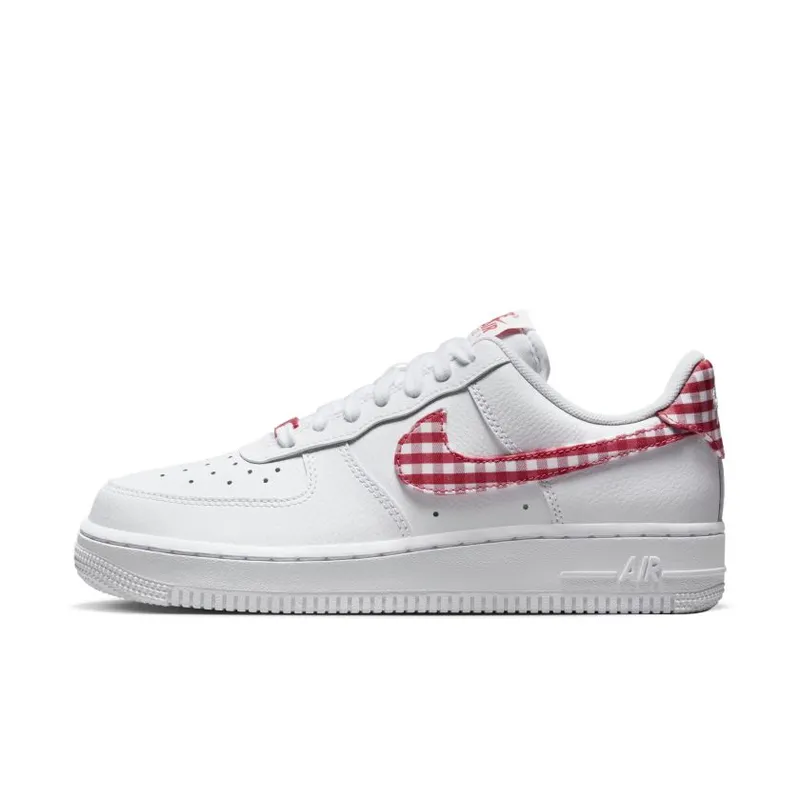 Nike Air Force 1 Low WMNS Red Gingham (DZ2784-101)
