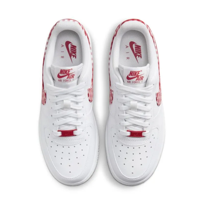 Nike Air Force 1 Low WMNS Red Gingham (DZ2784-101)