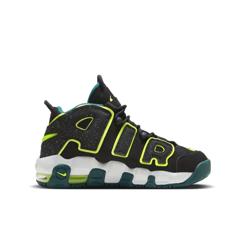Nike Air More Uptempo GS ‘Black Geode Teal’ (DZ2809-001)