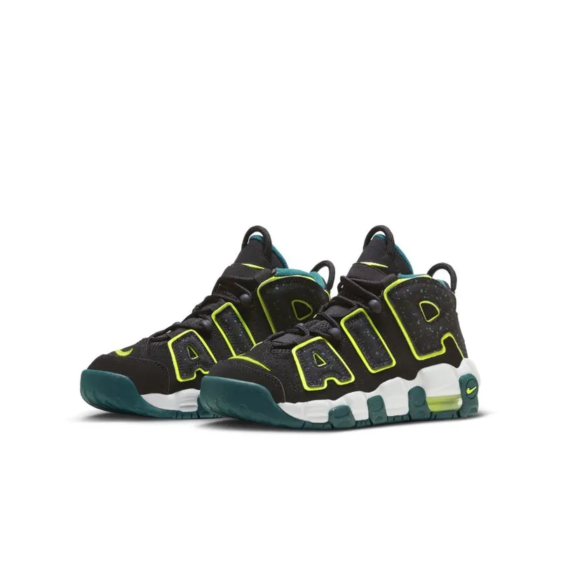 Nike Air More Uptempo GS ‘Black Geode Teal’ (DZ2809-001)