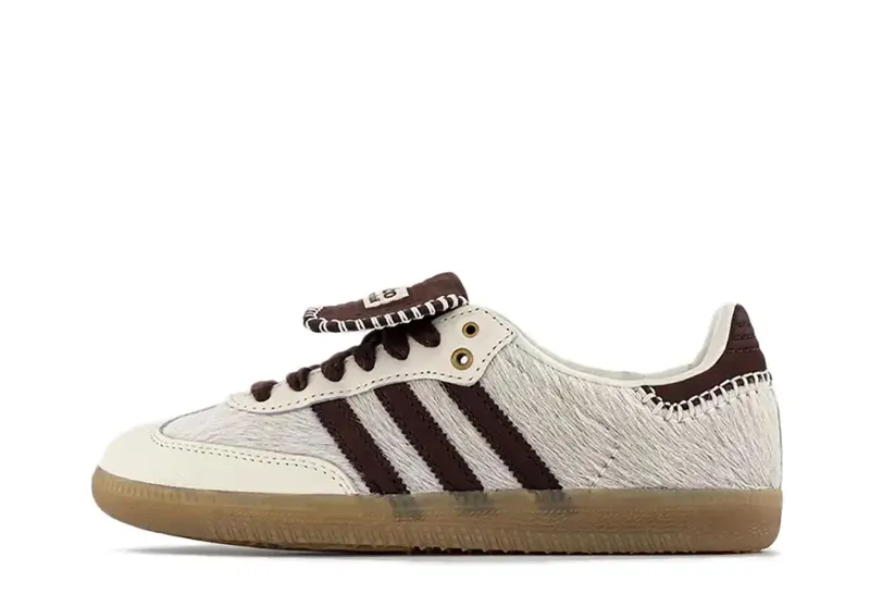 adidas x Wales Bonner Samba Cream White Brown (IE0586)