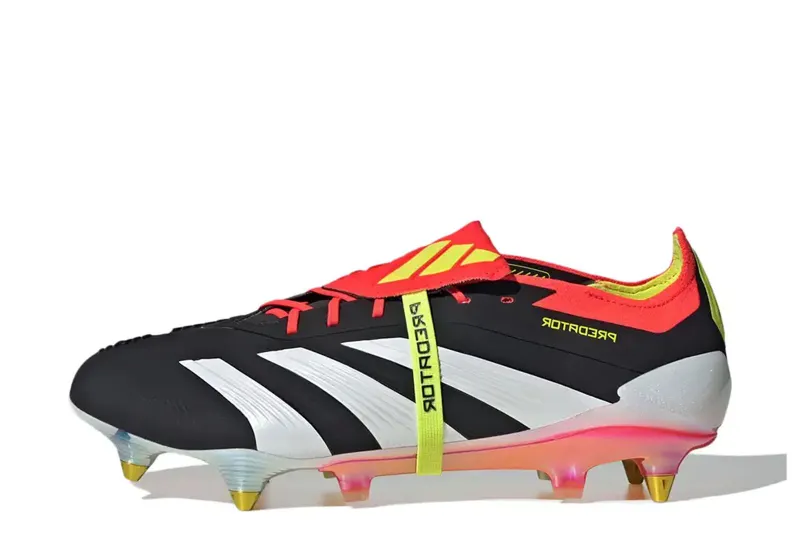 adidas Predator Elite FT Firm Ground Boots Black Red (IE1809)