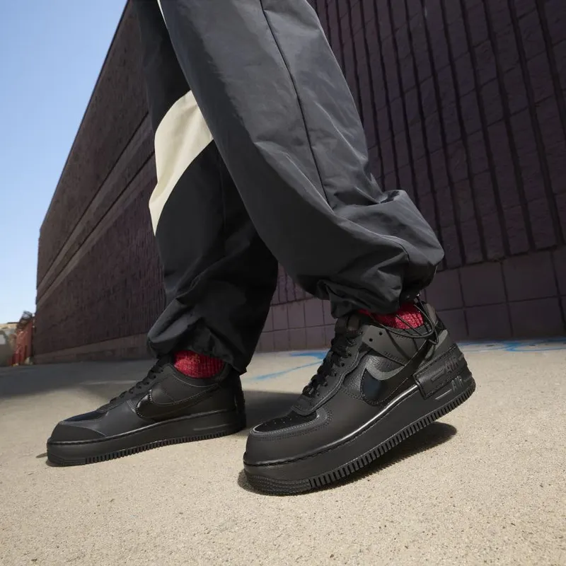 Nike Air Force 1 Shadow WMNS ‘Black’ (FB7582-001)