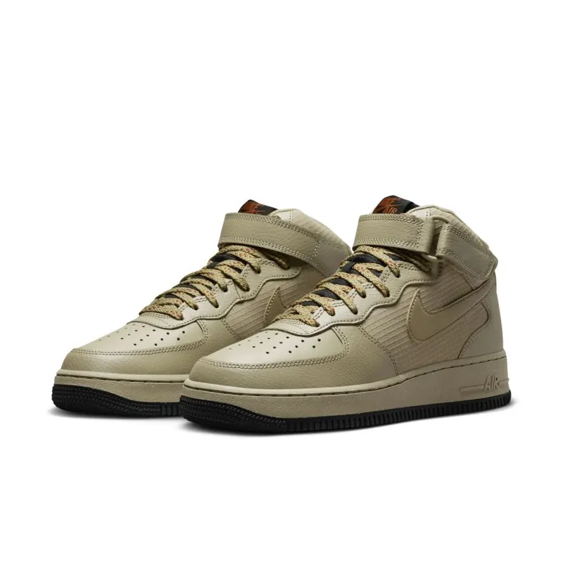 Nike Air Force 1 Mid ’07 ‘Khaki Black Nylon’ (FB8881-200)