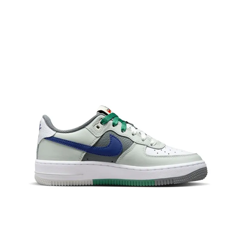 Nike Air Force 1 LV8 GS ‘Light Silver Deep Royal’ (FB9035-001)