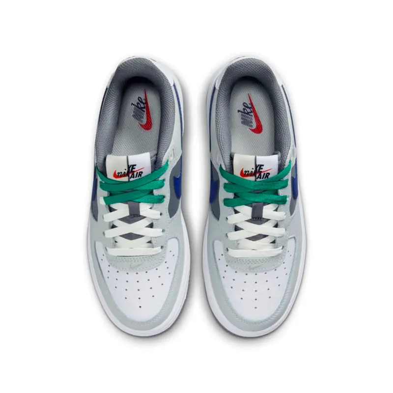 Nike Air Force 1 LV8 GS ‘Light Silver Deep Royal’ (FB9035-001)