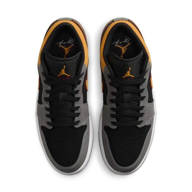 Air Jordan 1 Low SE ‘Black Vivid Orange’ (FN7308-008)