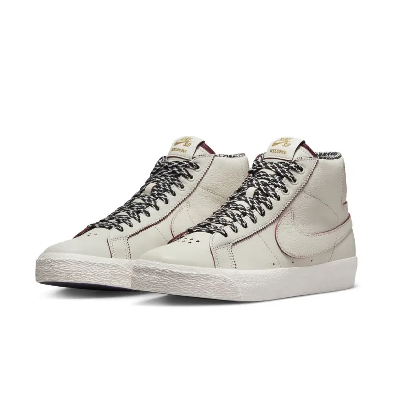 Welcome Skateboarding x Nike SB Blazer Mid ‘Sail’ (FQ0795-100)