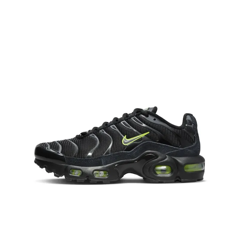 Nike Air Max Plus GS ‘Black Volt’ (FQ2399-001)